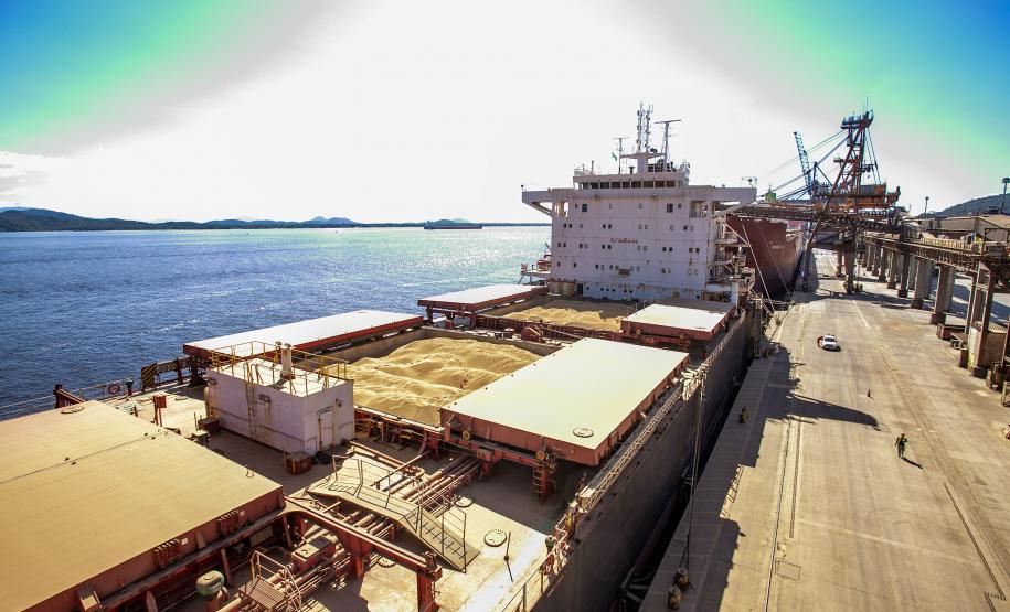 Com 2,5 milhões de toneladas, Corredor Leste de Paranaguá teve recorde de movimentação em maio