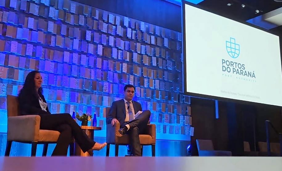 Portos do Paraná apresenta projetos de inovação em evento do setor nos Estados Unidos