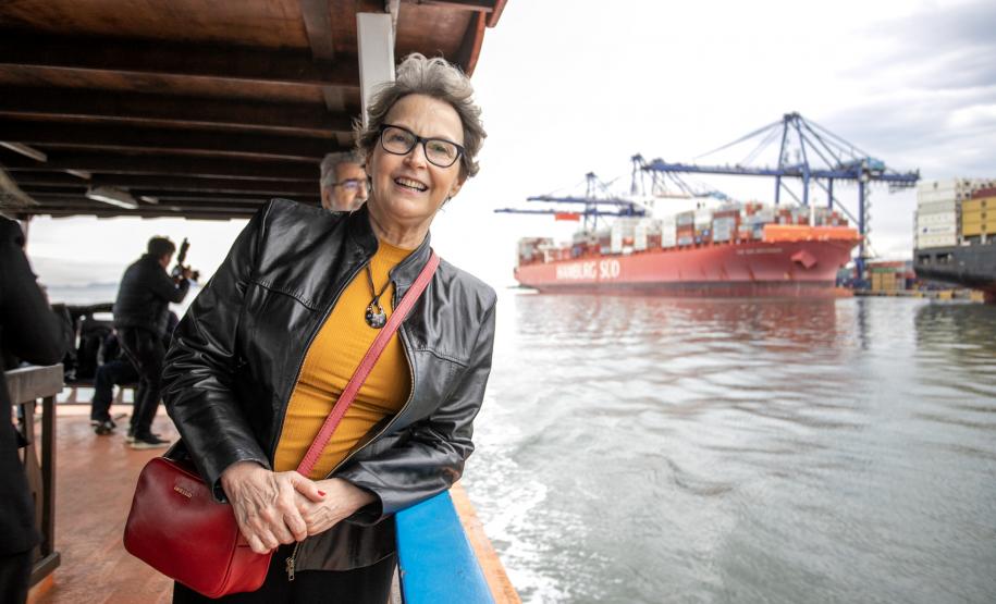 Visita ao Porto de Paranaguá abre encontro sobre logística, infraestrutura e transportes