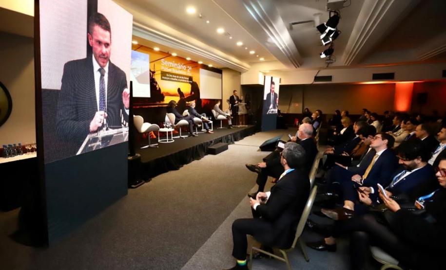 Portos do Paraná fala sobre pioneirismo na delegação de competência em Seminário de Portos