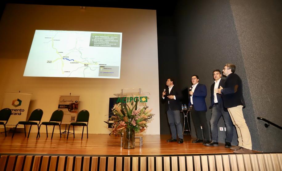 Estado apresenta ações de infraestrutura e logística para setor produtivo de Ponta Grossa