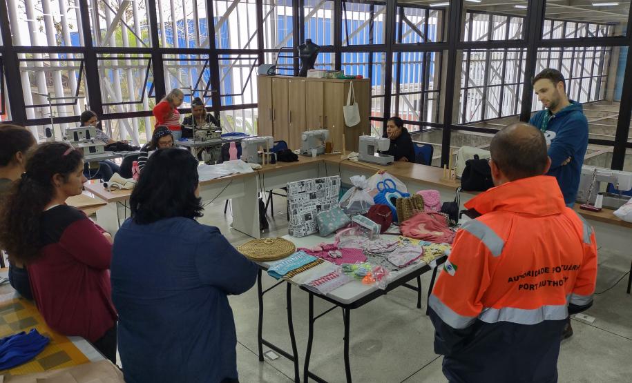 Portos do Paraná incentiva grupo de mulheres na busca por viabilização de negócio