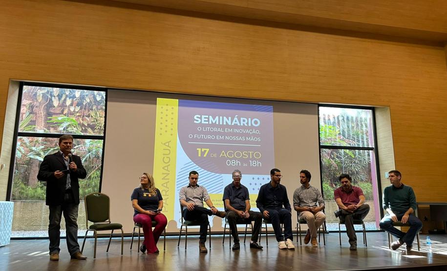 Portos do Paraná apresenta ações e projetos em seminário de inovação