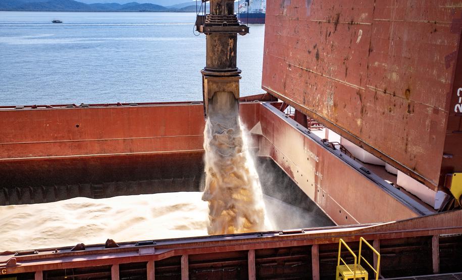 Com 42 milhões de toneladas, movimentação nos portos do Paraná cresce em 2023