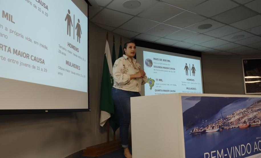 Café com Saúde inicia na Portos do Paraná com Setembro Amarelo como tema