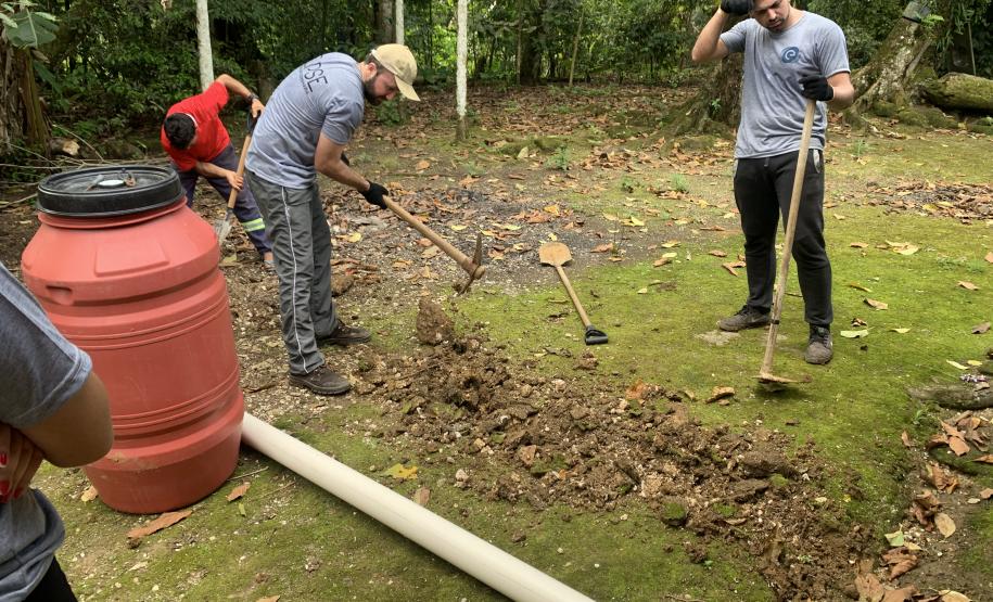 Projeto da Portos do Paraná leva saneamento básico a moradores de Eufrasina