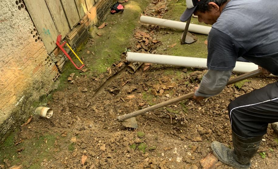 Projeto da Portos do Paraná leva saneamento básico a moradores de Eufrasina