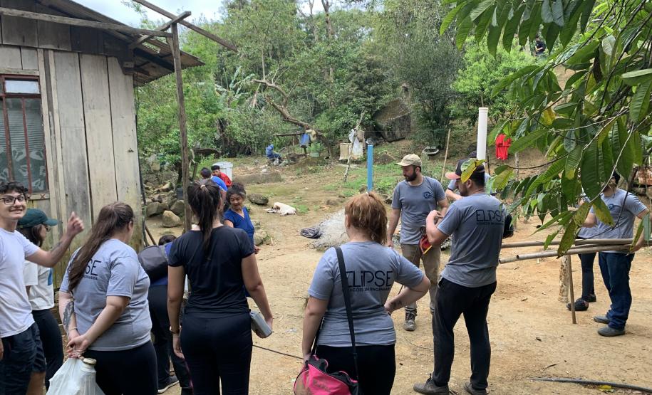Projeto da Portos do Paraná leva saneamento básico a moradores de Eufrasina