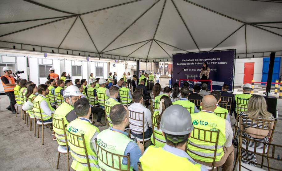 Portos do Paraná participa da inauguração da nova subestação de energia da TCP