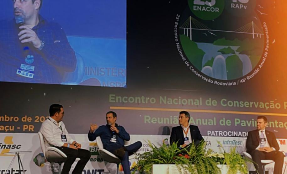 Portos do Paraná discute modais e investimentos em Foz do Iguaçu