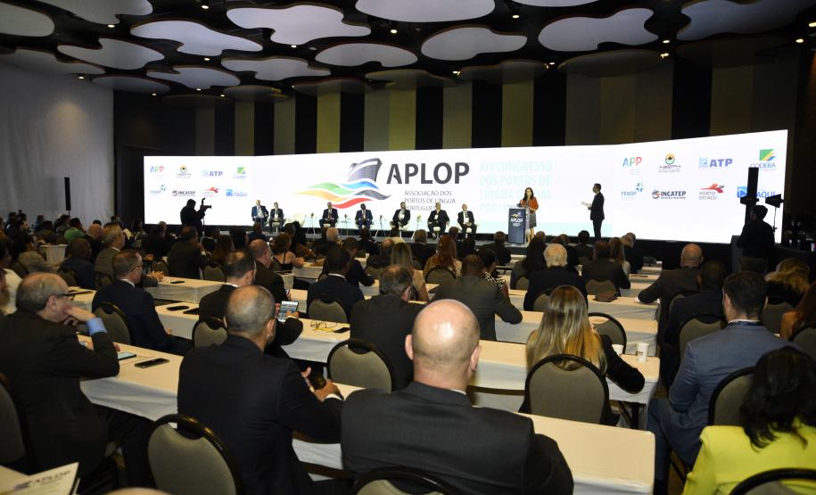 Portos do Paraná participa da abertura do 14º Congresso da Associação dos Portos de Língua Portuguesa