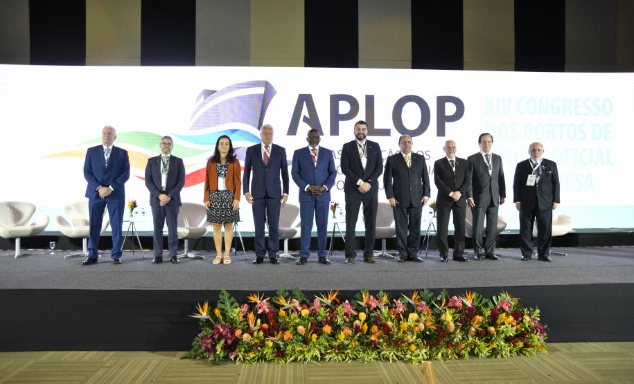 Portos do Paraná participa da abertura do 14º Congresso da Associação dos Portos de Língua Portuguesa
