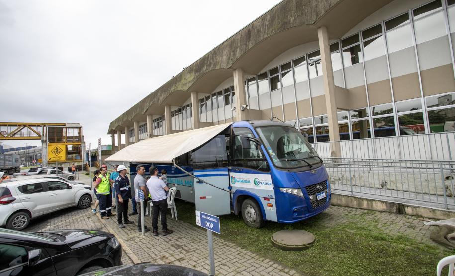 Campanha de vacinação atinge 400 doses aplicadas no Porto de Paranaguá