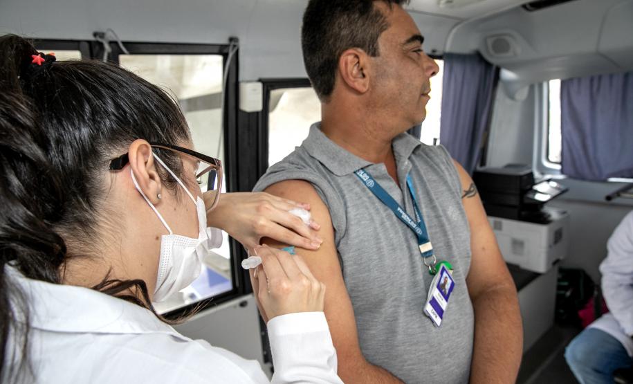 Campanha de vacinação atinge 400 doses aplicadas no Porto de Paranaguá