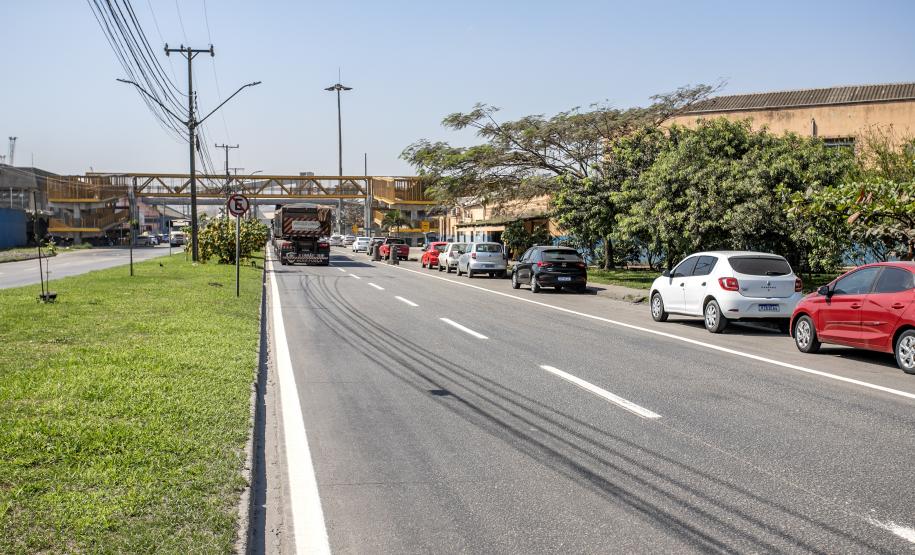 Vias próximas ao Porto de Paranaguá ganham nova sinalização