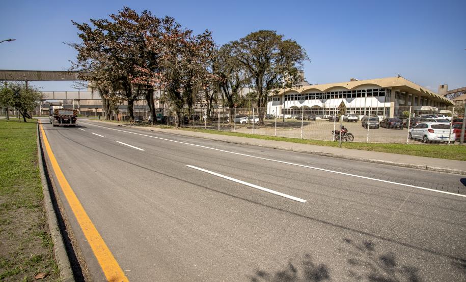 Vias próximas ao Porto de Paranaguá ganham nova sinalização