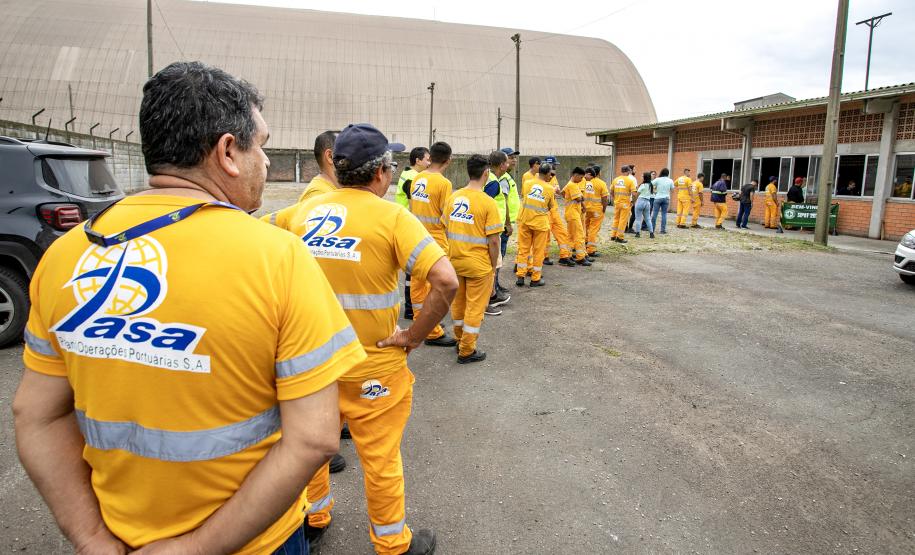 SIPAT inicia com muita informação sobre saúde e segurança para os portuários