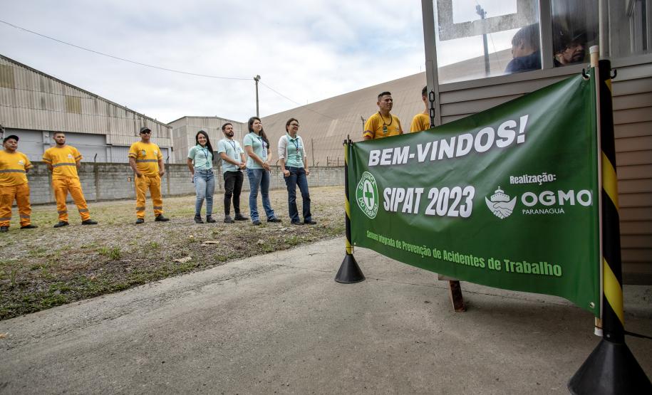 SIPAT inicia com muita informação sobre saúde e segurança para os portuários