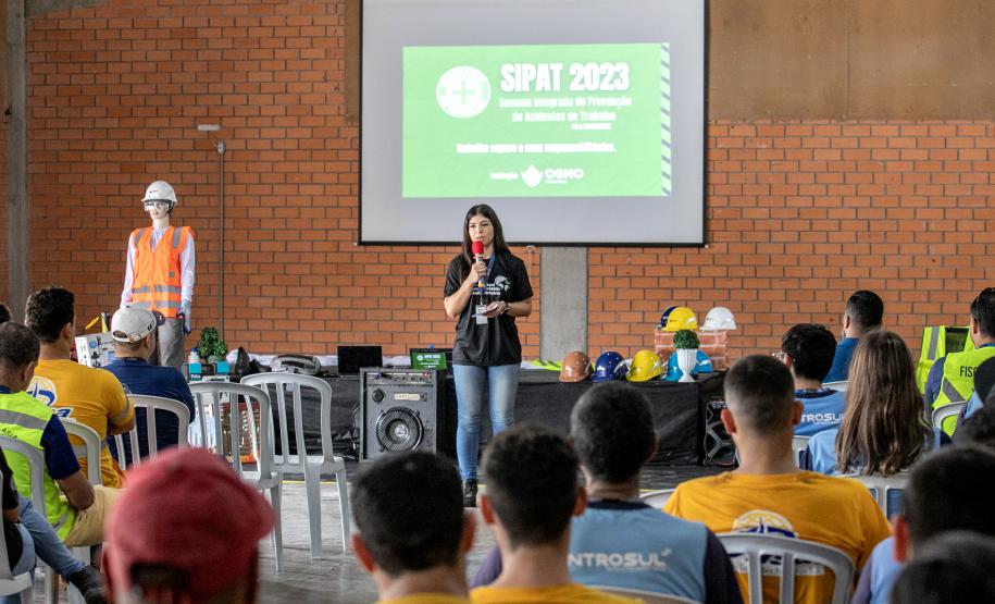 SIPAT inicia com muita informação sobre saúde e segurança para os portuários