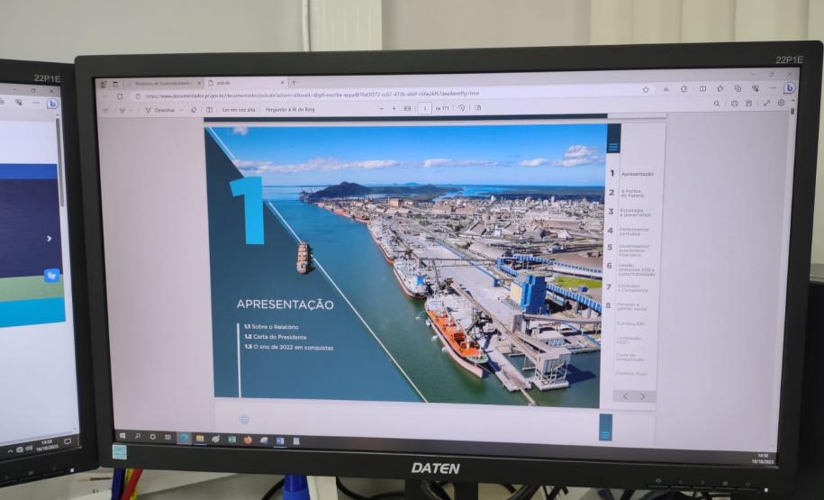 Portos do Paraná lança nova edição do seu relatório de sustentabilidade