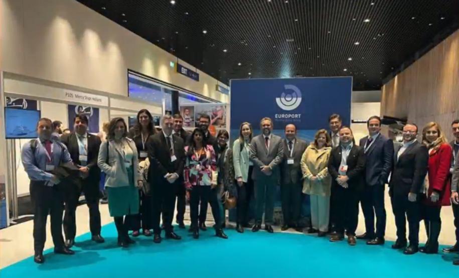 Portos do Paraná participa de missão internacional na busca pela descarbonização dos portos