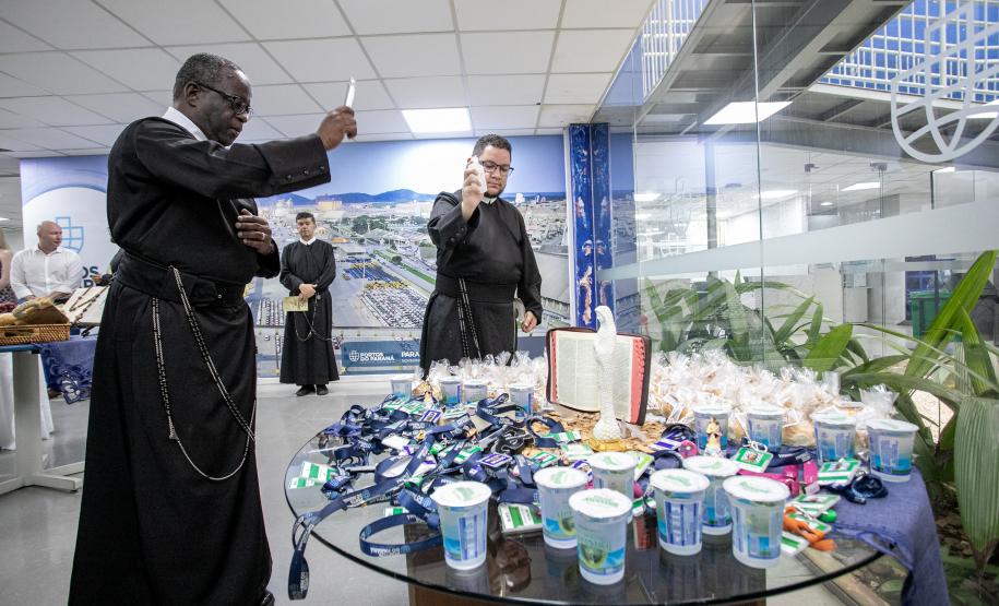 Imagem da Nossa Senhora do Rocio visita a Portos do Paraná