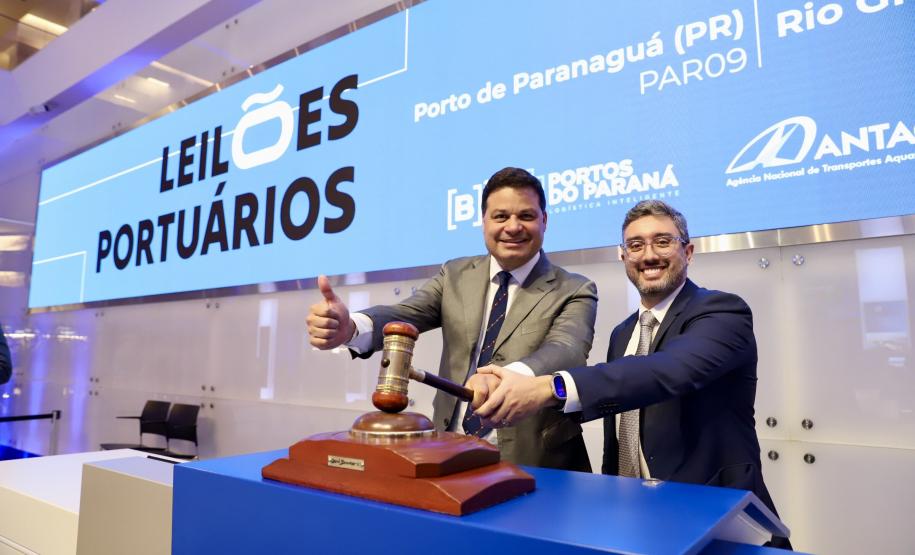 Com leilão de nova área, Porto de Paranaguá receberá R$ 910 milhões em investimentos