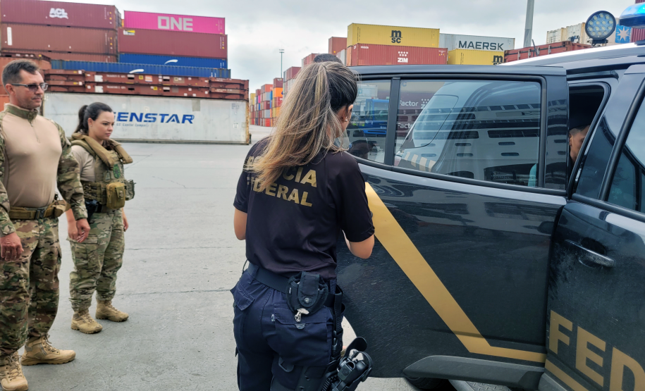 Simulado de segurança em navio de cruzeiro é realizado no Porto de Paranaguá