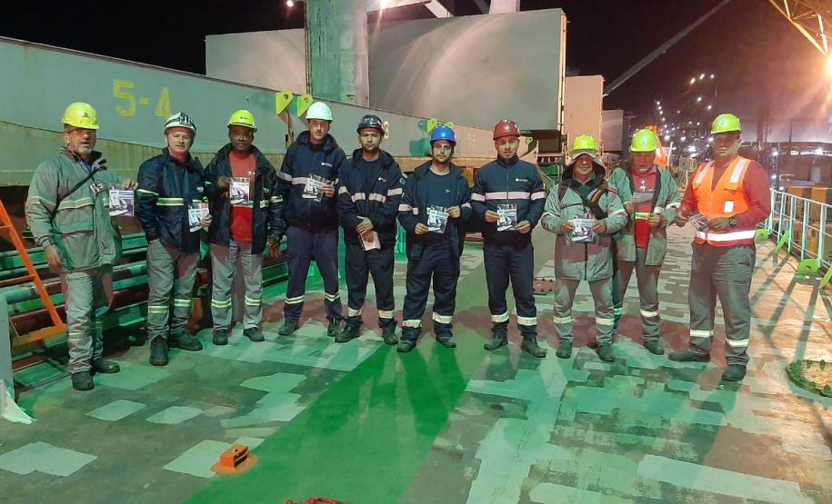 Portos do Paraná lança calendário de campanhas de saúde e segurança no trabalho