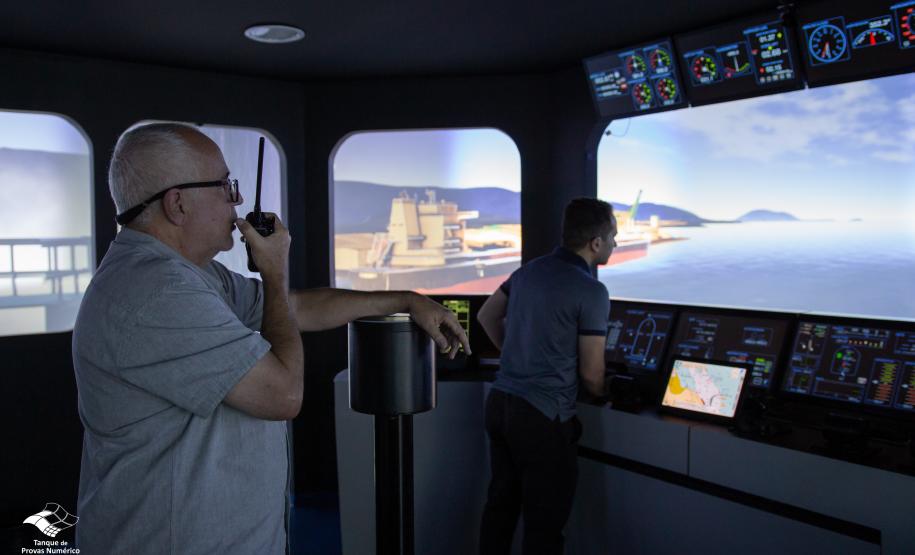 Portos do Paraná participa de simulação em tempo real de manobras na USP