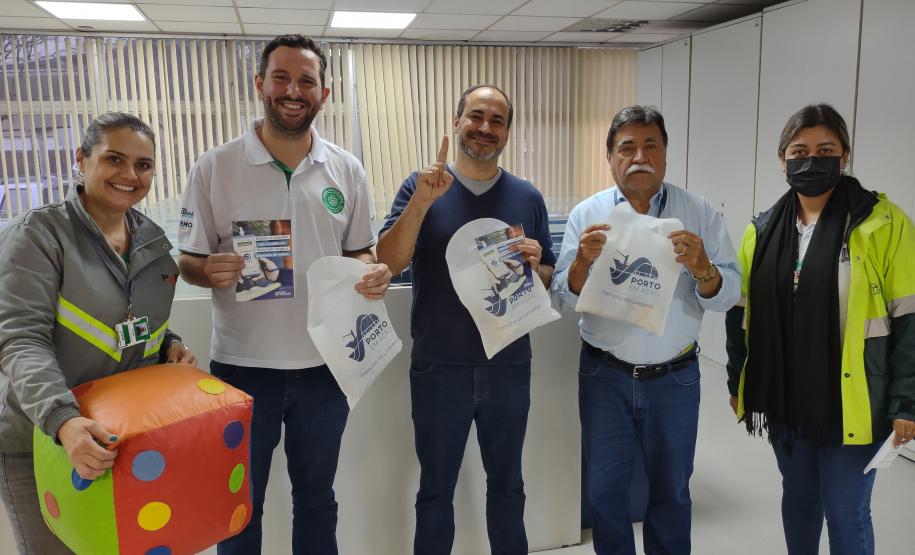 Portos do Paraná lança calendário de campanhas de saúde e segurança no trabalho