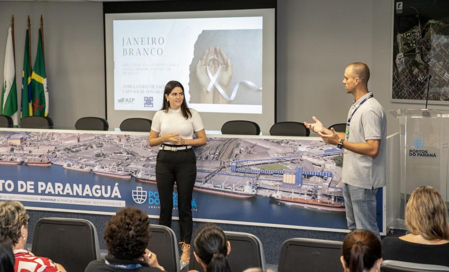 Janeiro Branco na Portos do Paraná