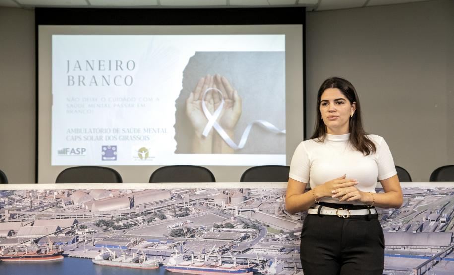Janeiro Branco na Portos do Paraná