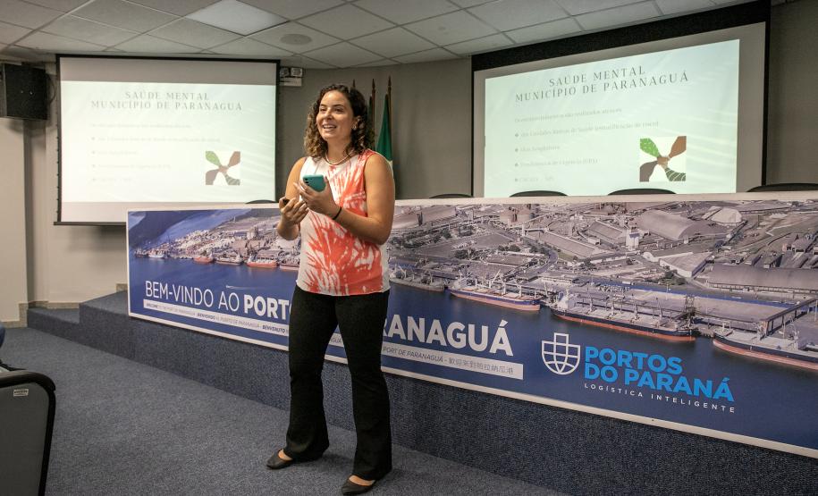 Janeiro Branco na Portos do Paraná