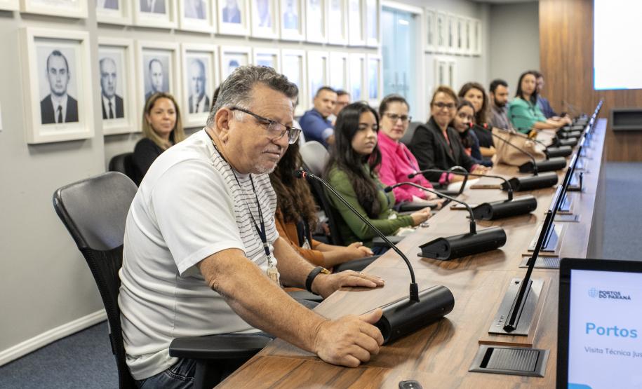Portos do Paraná recebe a visita de integrantes da Justiça Trabalhista de Paranaguá