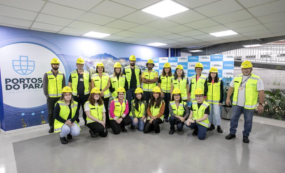 Portos do Paraná recebe a visita de integrantes da Justiça Trabalhista de Paranaguá