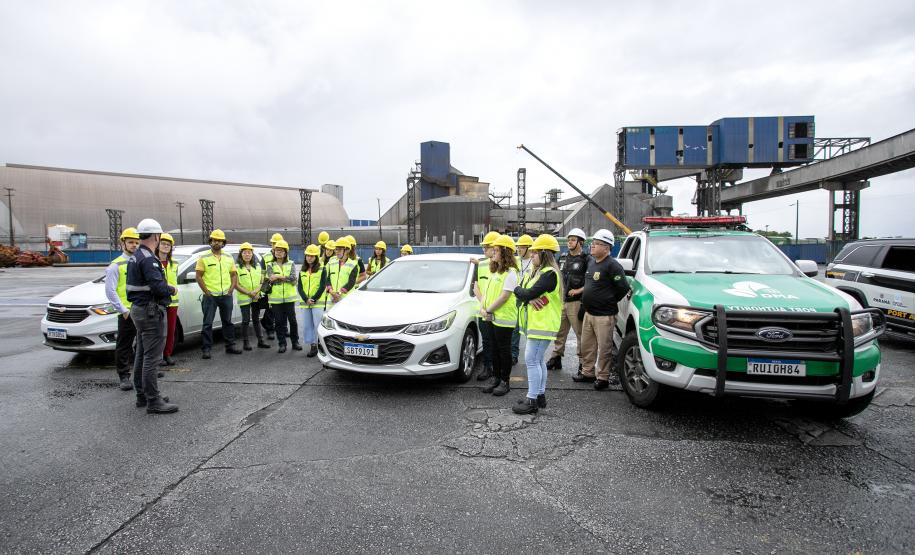 Portos do Paraná recebe a visita de integrantes da Justiça Trabalhista de Paranaguá
