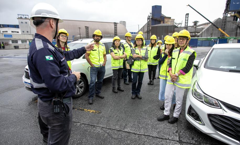 Portos do Paraná recebe a visita de integrantes da Justiça Trabalhista de Paranaguá