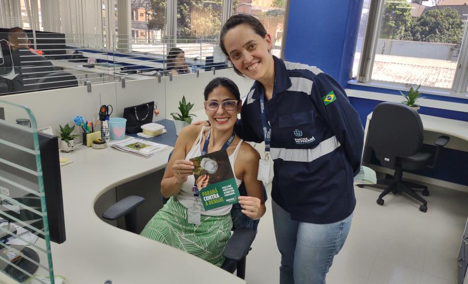 Portos do Paraná reforça cuidados contra a dengue no verão
