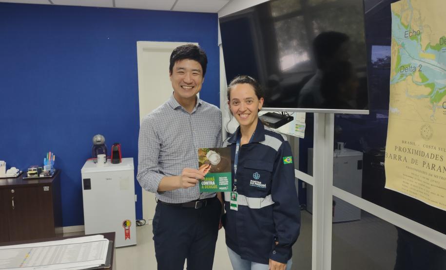 Portos do Paraná reforça cuidados contra a dengue no verão