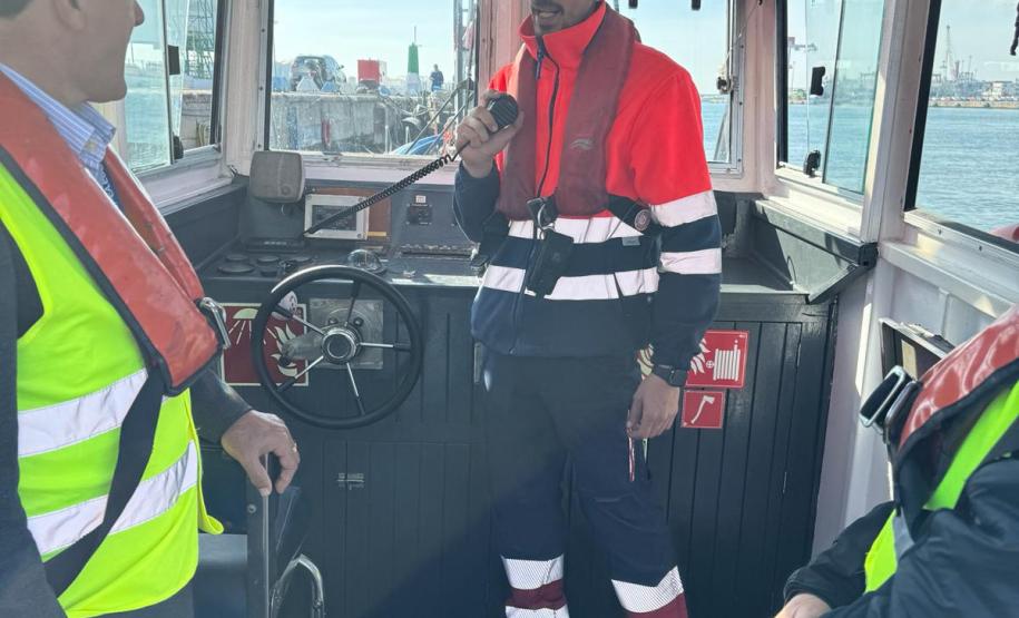 Comitiva da Portos do Paraná participa de intercâmbio em Barcelona