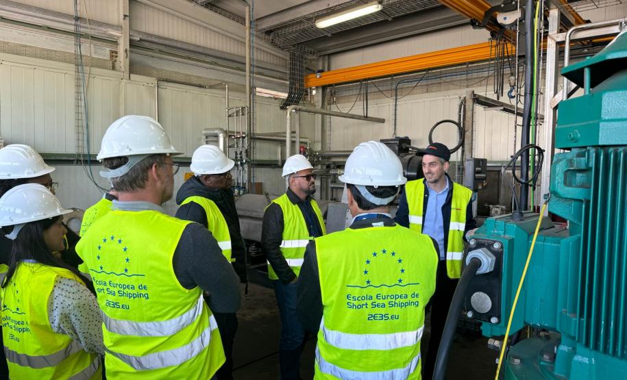 Comitiva da Portos do Paraná participa de intercâmbio em Barcelona