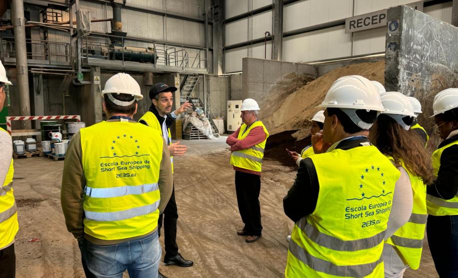 Comitiva da Portos do Paraná participa de intercâmbio em Barcelona