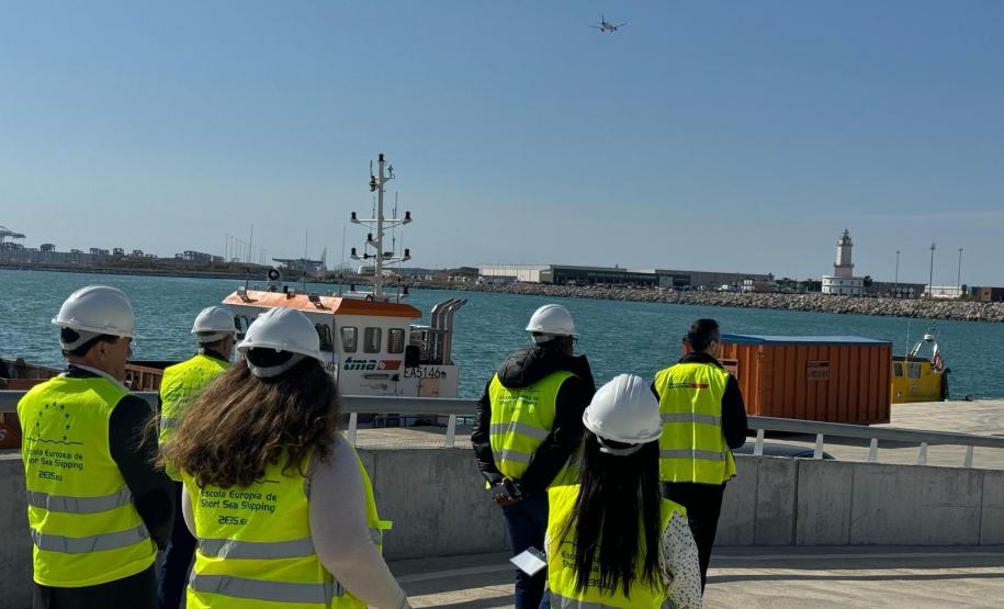 Comitiva da Portos do Paraná participa de intercâmbio em Barcelona