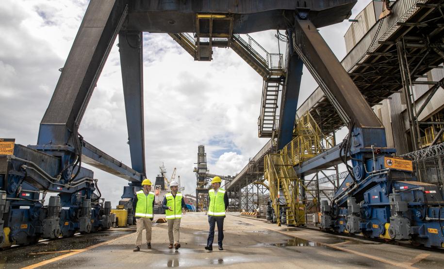 Presidente da Valenciaport visita o Porto de Paranaguá