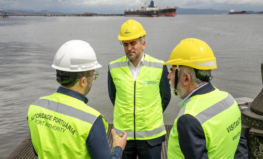 Presidente da Valenciaport visita o Porto de Paranaguá