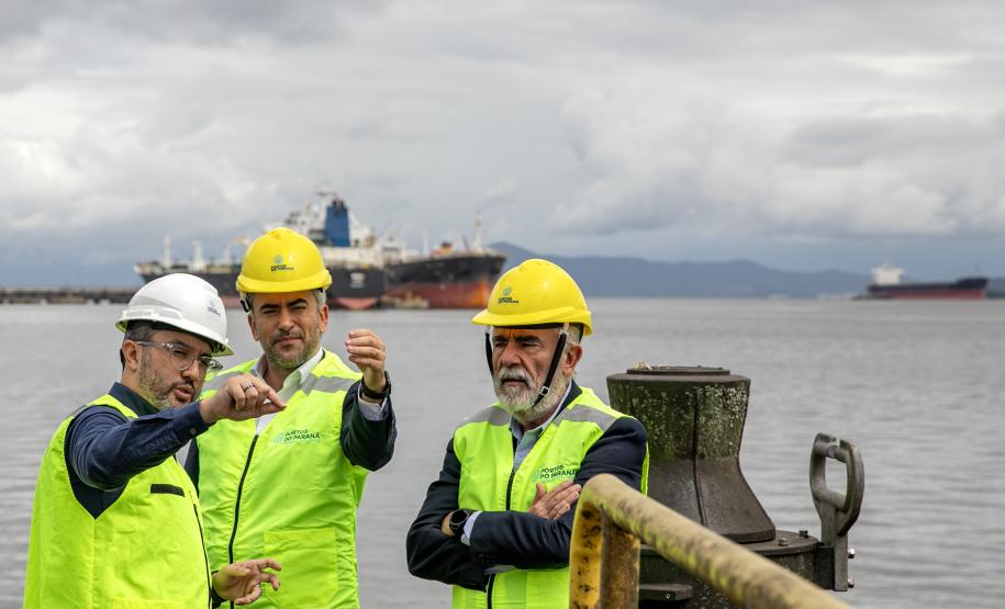 Presidente da Valenciaport visita o Porto de Paranaguá