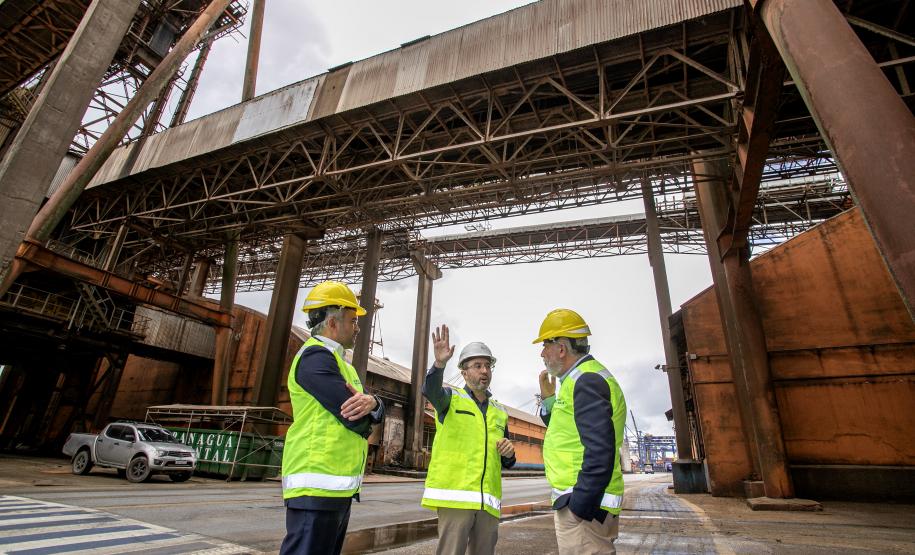Presidente da Valenciaport visita o Porto de Paranaguá