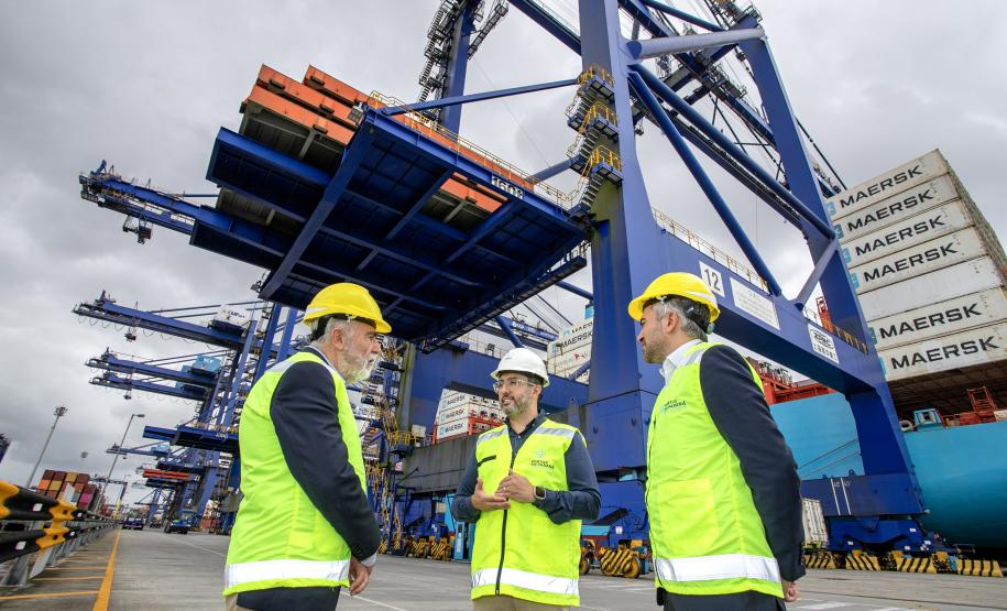 Presidente da Valenciaport visita o Porto de Paranaguá