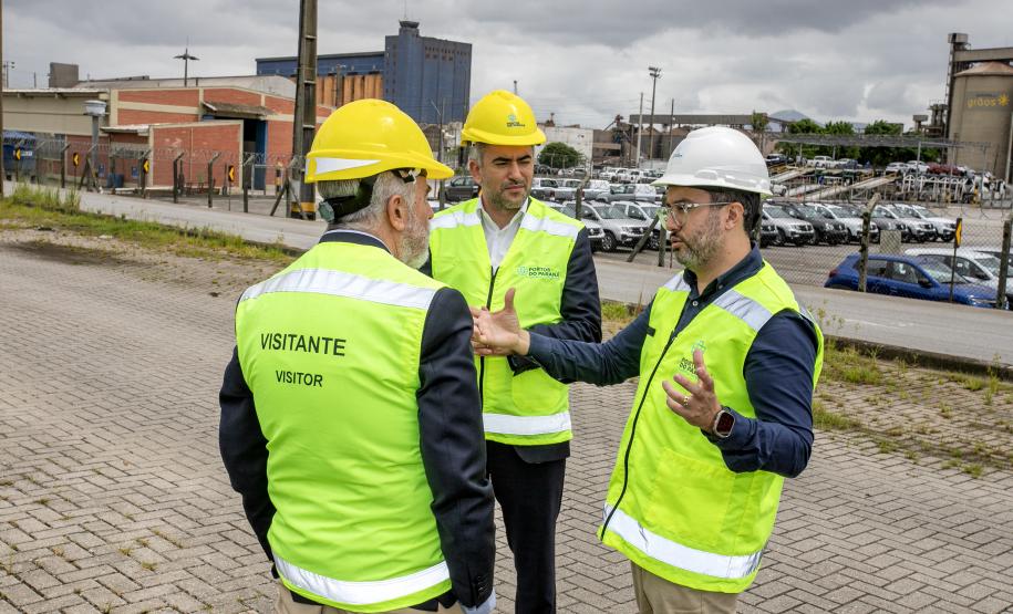 Presidente da Valenciaport visita o Porto de Paranaguá